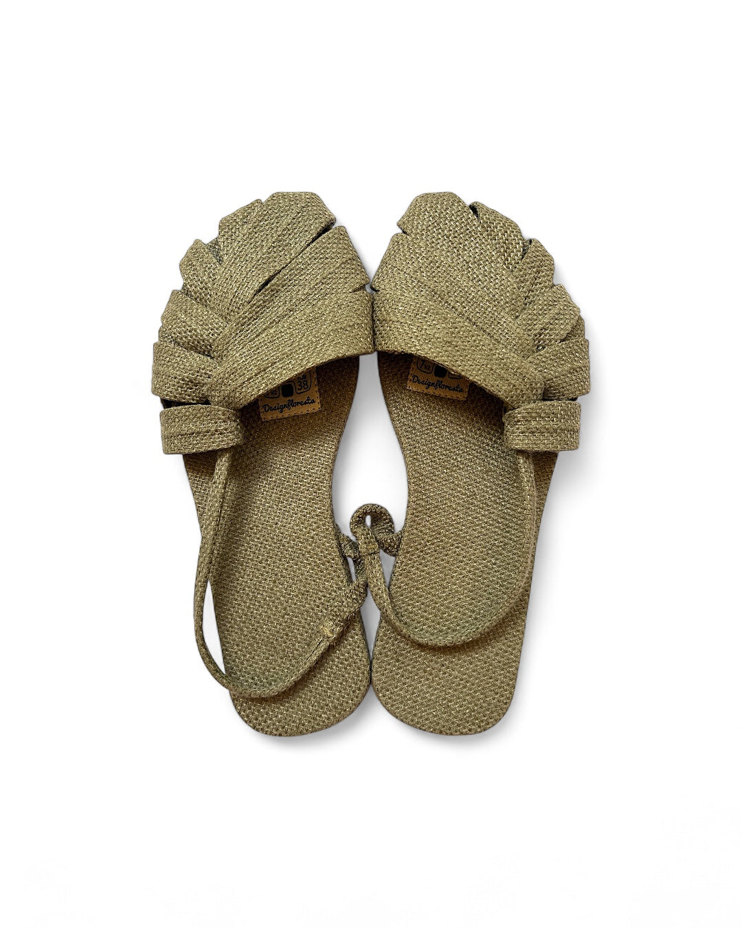 Sandália Folha Verde seco n.35 n.36 n.38 n.39