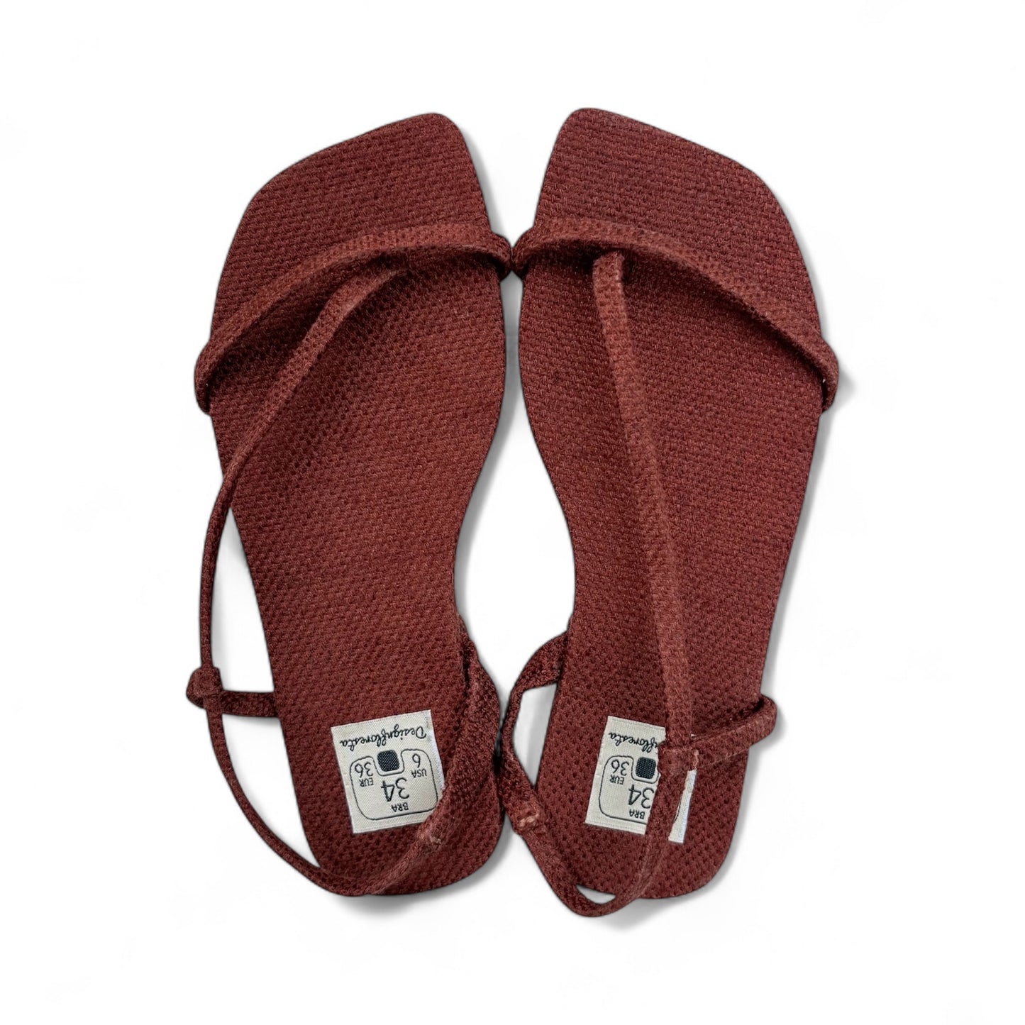 Sandália Capim Tijolo n.34