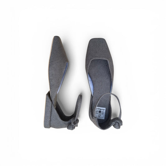 Sapatilha Kyoto Cor Chumbo Salto 1 cm N.35