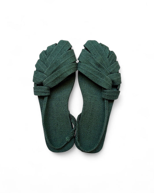 Sandália Folha Verde Floresta n.35 n.39