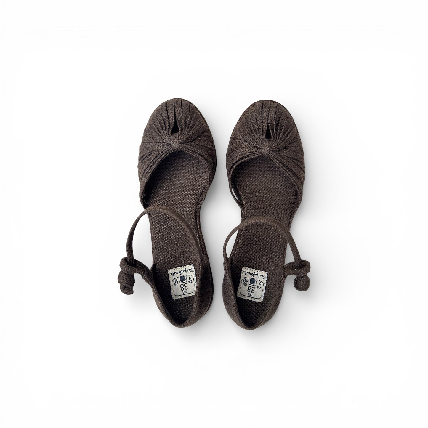 Espadrilles Primavera Salto Anabela 8cm de Altura
