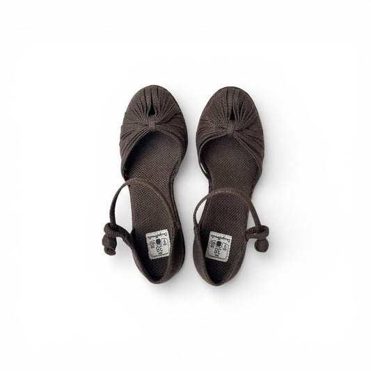 Espadrilles Primavera Salto Anabela 8cm de Altura