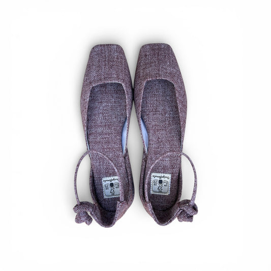 Sapatilha Kyoto Cor  Berinjela Salto 1 cm N.37