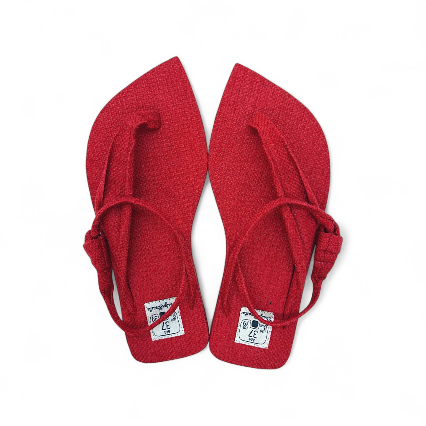 Sandália Broto Cor Cereja n.37