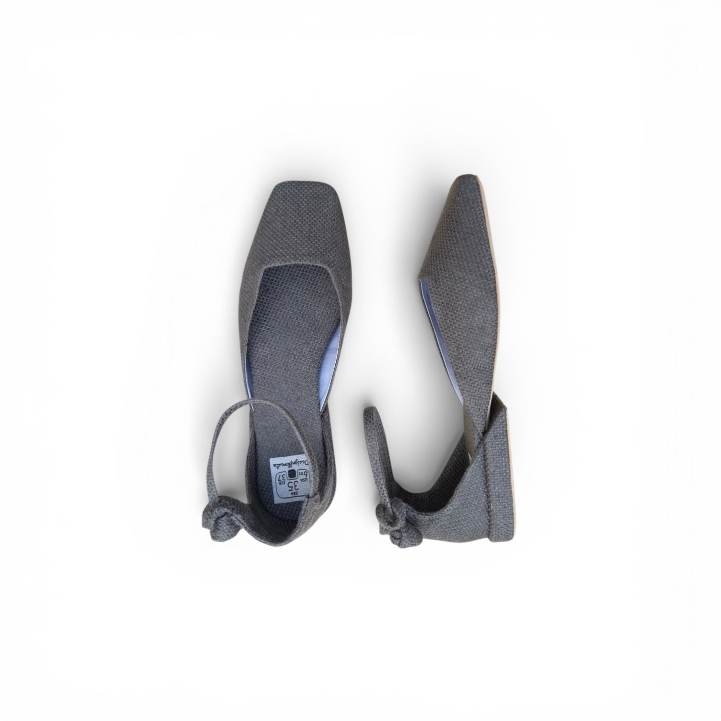 Sapatilha Kyoto Cor Chumbo Salto 1 cm N.35