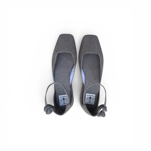 Sapatilha Kyoto Cor Chumbo Salto 1 cm N.35