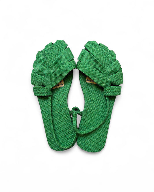 Sandália Folha Verde Folha n.36 n.38