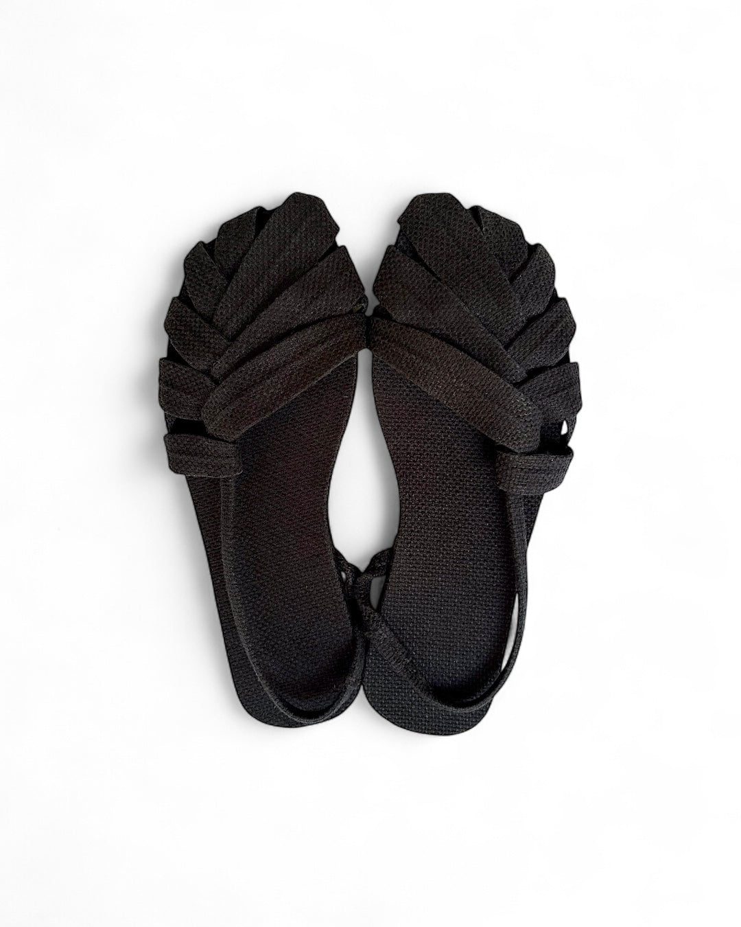 Sandália Folha Black n.35 N.38 N.39