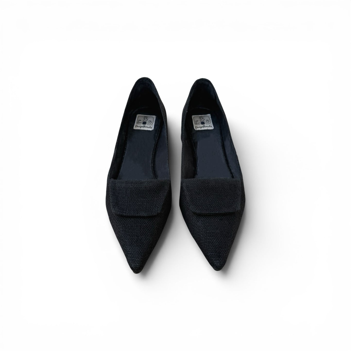 Sapato Beija-Flor Cor Black Salto Gota Altura 3 cm