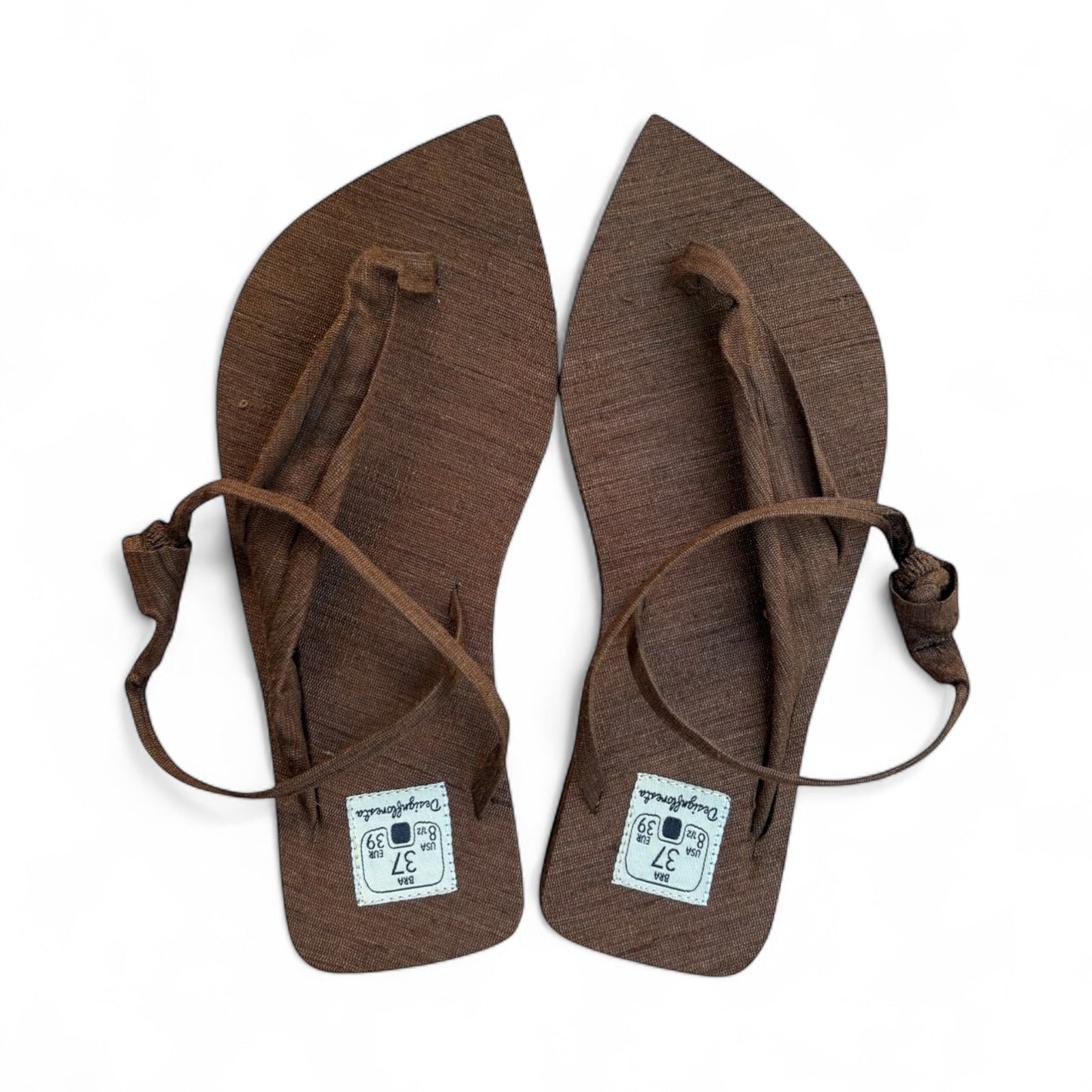 Sandália Broto Cor Patchouly Marrom n.37