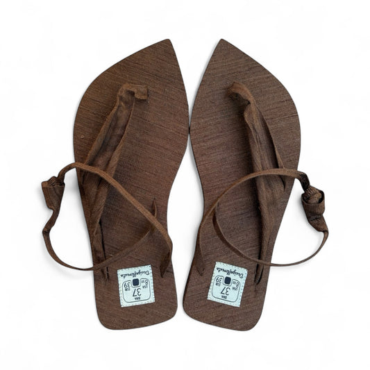 Sandália Broto Cor Patchouly Marrom n.37