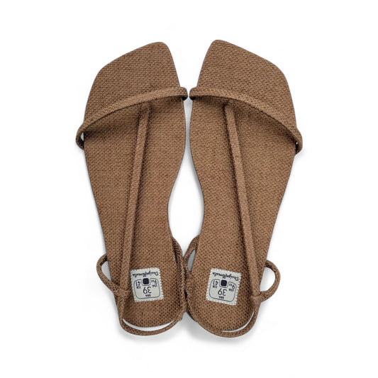 Sandália Capim Camelo n.39